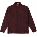 Męski Kardigan Rozpinany na Zamek w Klasycznym Stylu | Sweter Smart Casual