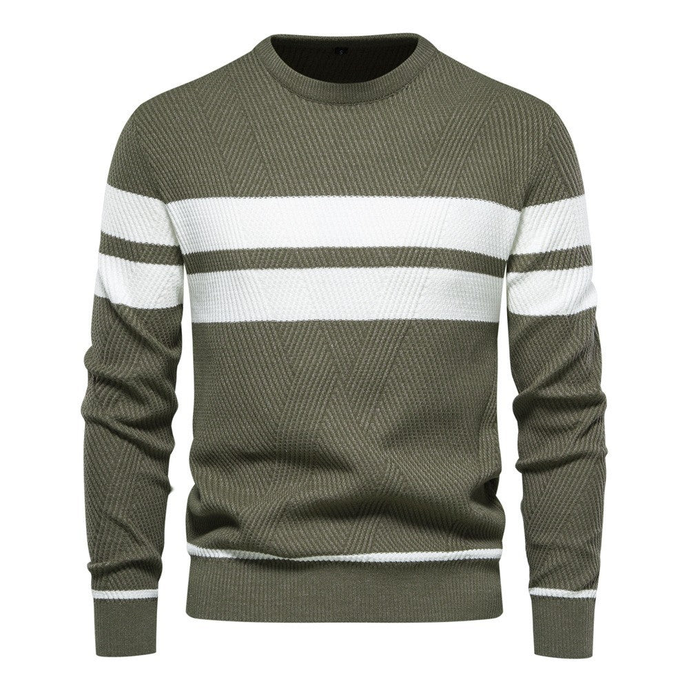 Men’s Knit Sweater in Classic Casual Style | Warm Jumper for Everyday Wear