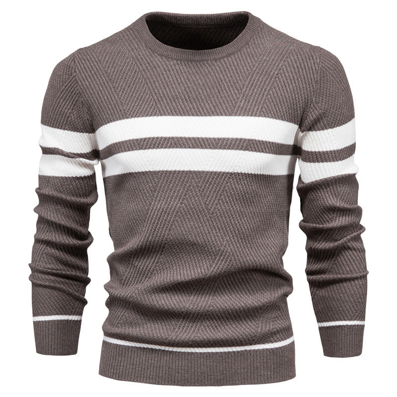 Men’s Knit Sweater in Classic Casual Style | Warm Jumper for Everyday Wear