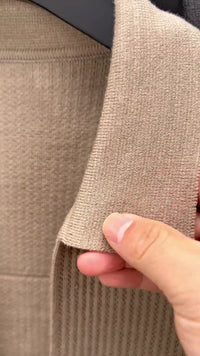 Kamizelka Męska Dzianinowa w Klasycznym Stylu Bez Rękawów | Elegancki Sweter