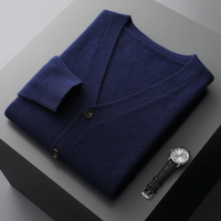 Kardigan Męski z Guzikami | Klasyczny Krój | Smart Casual | Lekka Warstwa na Cały Rok