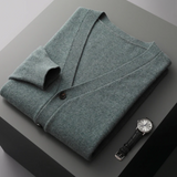 Kardigan Męski z Guzikami | Klasyczny Krój | Smart Casual | Lekka Warstwa na Cały Rok