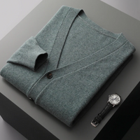 Kardigan Męski z Guzikami | Klasyczny Krój | Smart Casual | Lekka Warstwa na Cały Rok