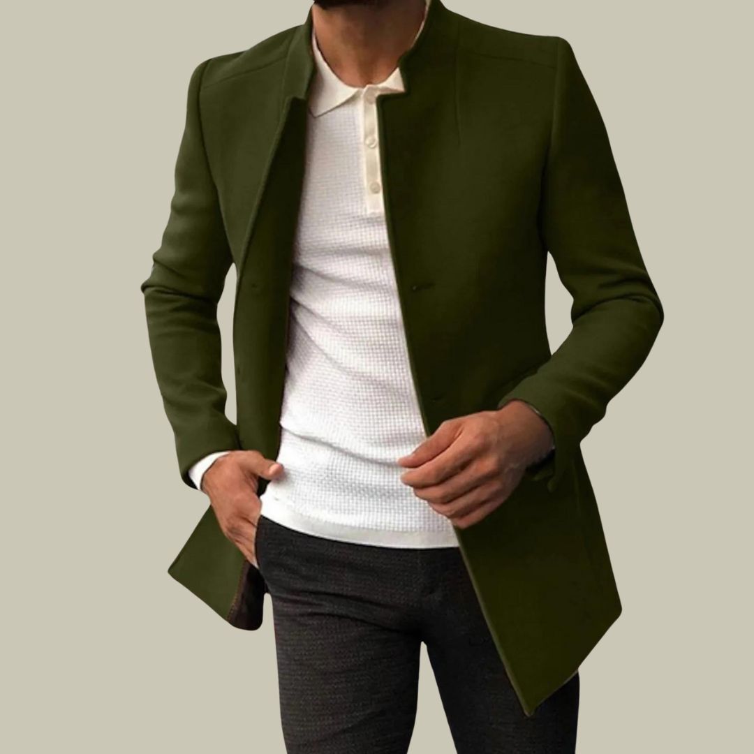 Kurtka Zimowa Męska w Klasycznym Stylu | Elegancka i Ciepła Kurtka Męska