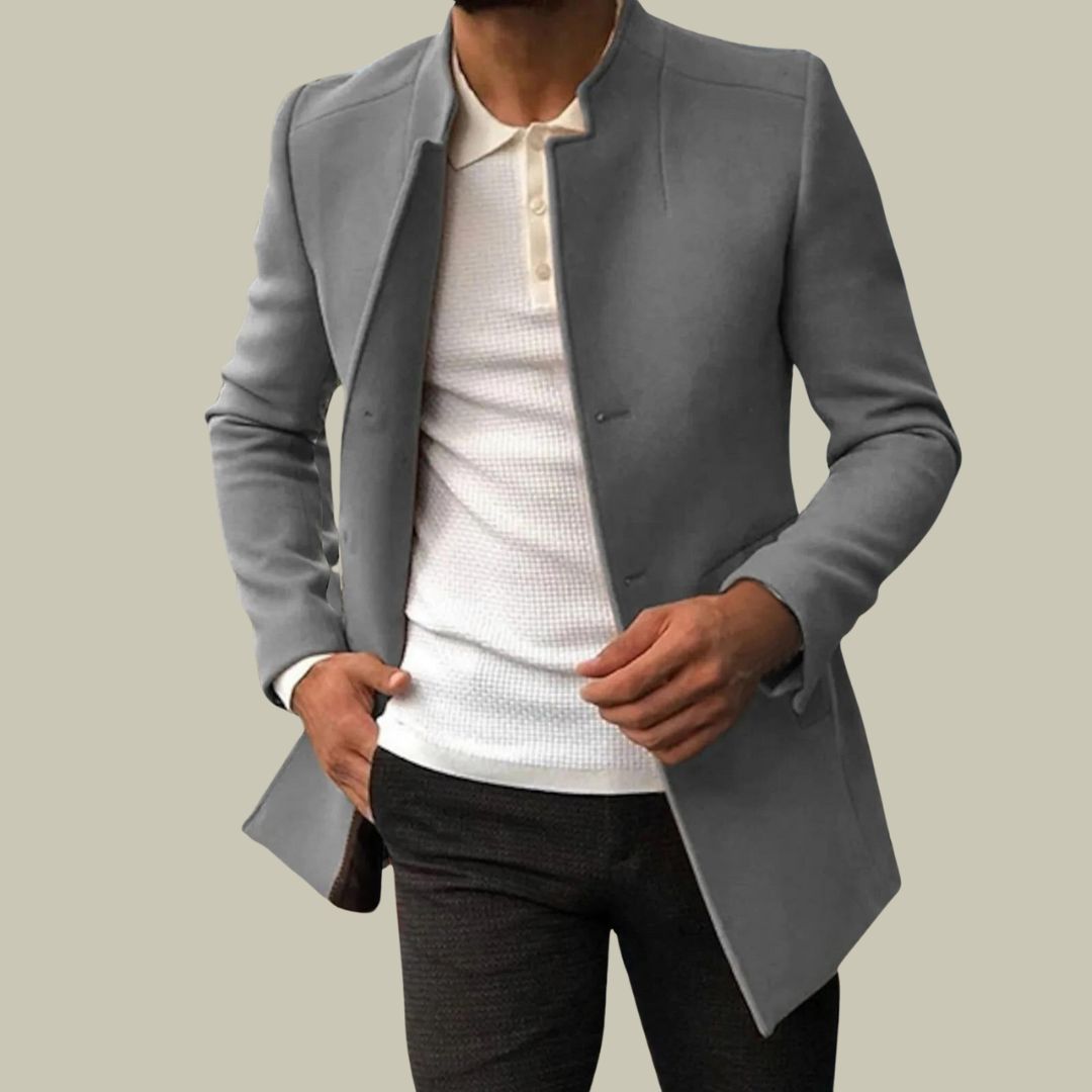 Kurtka Zimowa Męska w Klasycznym Stylu | Elegancka i Ciepła Kurtka Męska