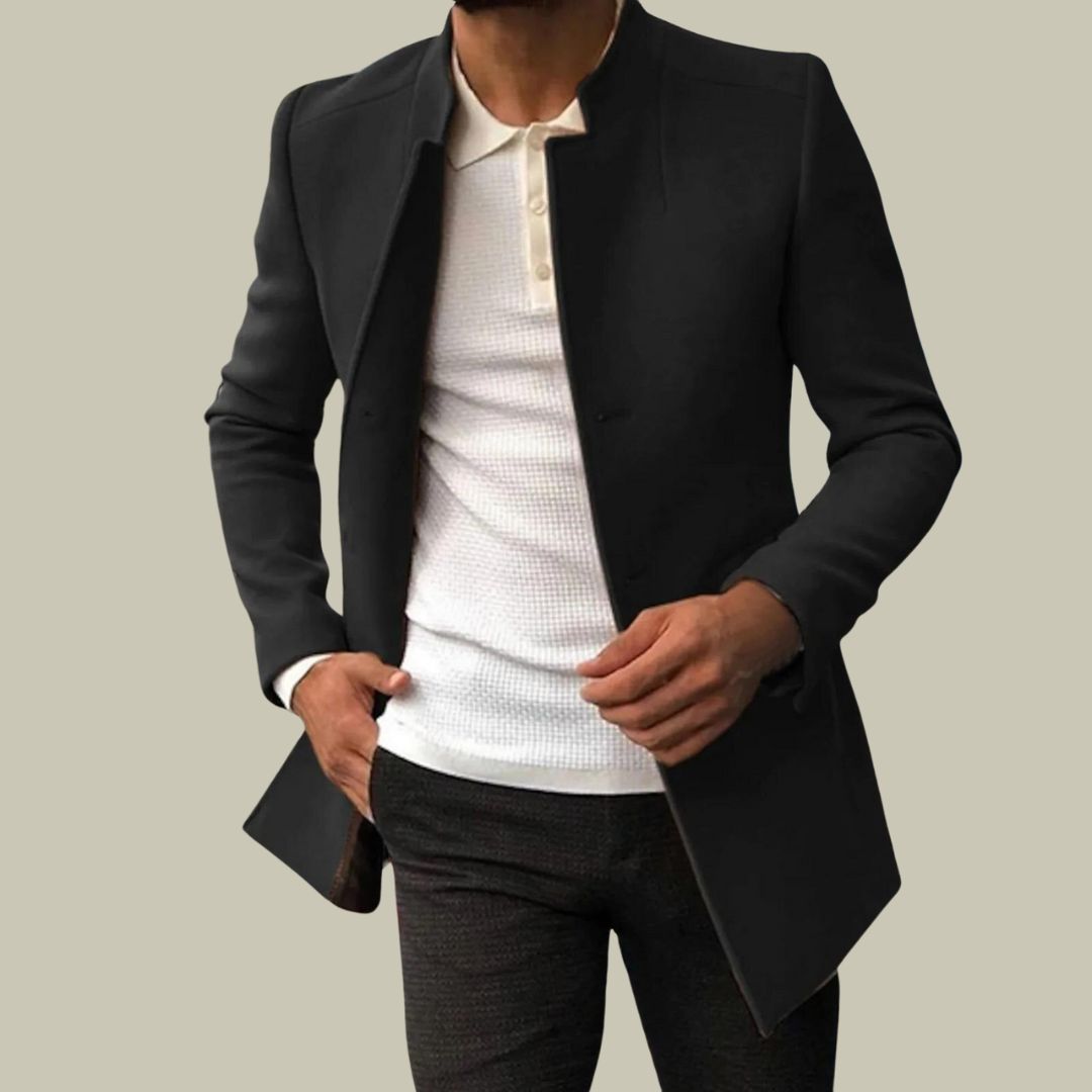 Kurtka Zimowa Męska w Klasycznym Stylu | Elegancka i Ciepła Kurtka Męska
