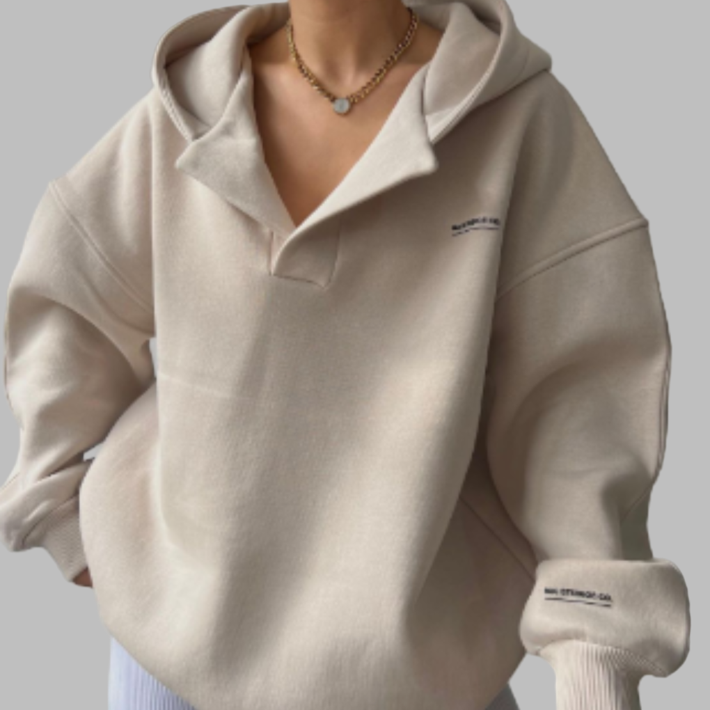 Bluza Damska Zimowa z Kapturem | Ciepła i Stylowa Hoodie na Chłodne Dni