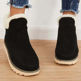 Zimowe Buty Damskie w Stylu Mid-Calf | Ciepłe Botki Damskie z Futerkiem