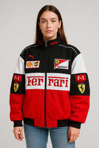 Kurtka Damska Bomberka w Stylu Motorsport | Kurtka Przejściowa na Wiosnę i Jesień