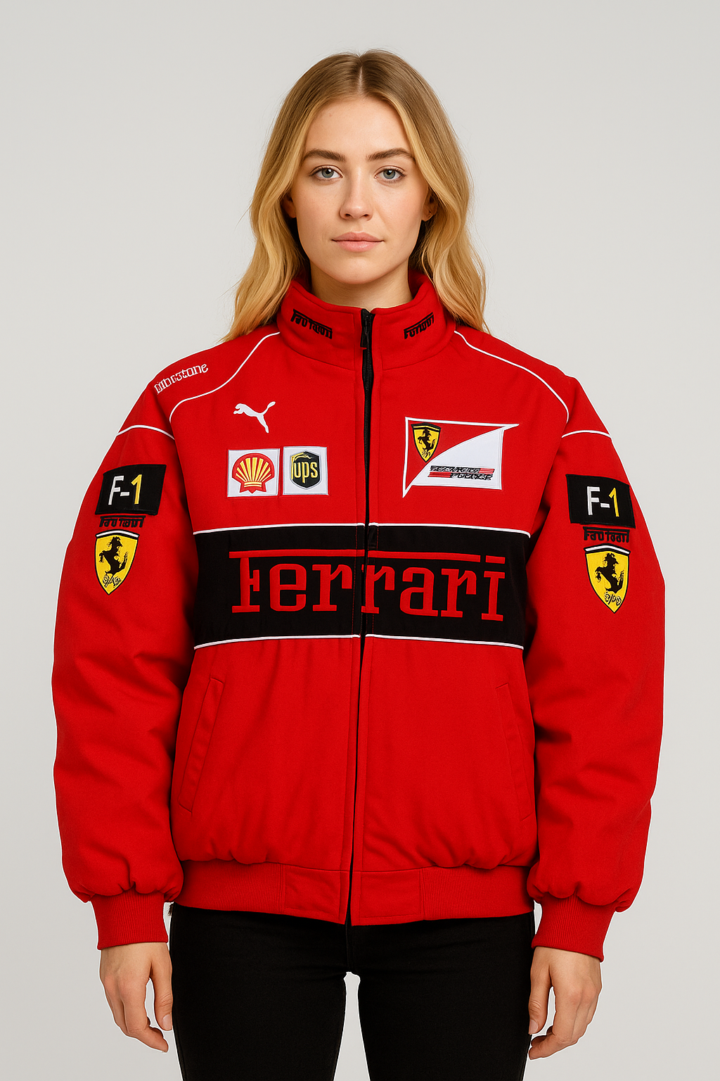 Kurtka Damska Bomberka w Stylu Motorsport | Kurtka Przejściowa na Wiosnę i Jesień