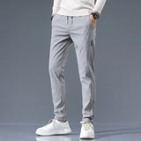 Spodnie męskie slim fit | Oddychająca tkanina | Styl casual-smart | Spodnie na co dzień