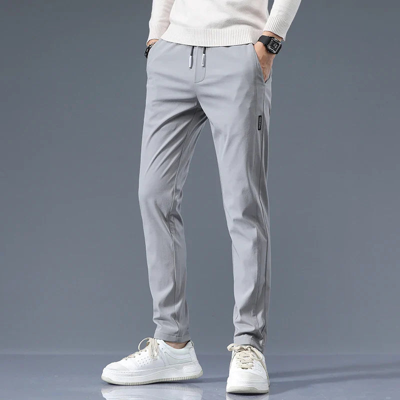 Spodnie męskie slim fit | Oddychająca tkanina | Styl casual-smart | Spodnie na co dzień