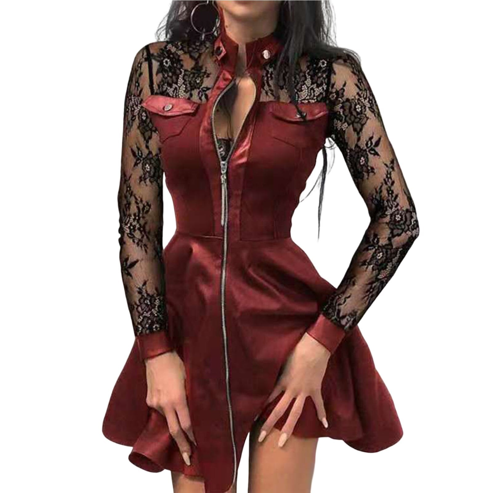 Sukienka Damska z Zamkiem w Stylu Gotyckim | Elegancka Sukienka Wieczorowa