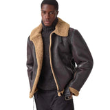 Męska kurtka zimowa z kołnierzem o prostym kroju | Stylowa kurtka na zimę