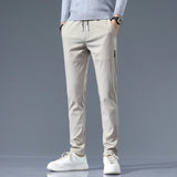 Spodnie męskie slim fit | Oddychająca tkanina | Styl casual-smart | Spodnie na co dzień