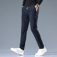 Spodnie męskie slim fit | Oddychająca tkanina | Styl casual-smart | Spodnie na co dzień