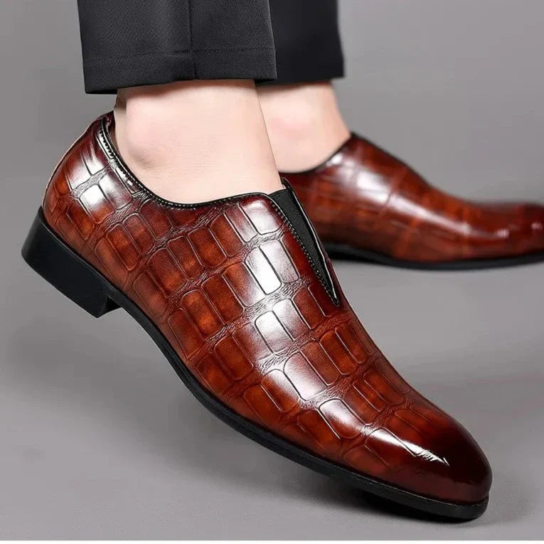 Męskie Mokasyny w Stylu Slip-On | Eleganckie Buty Smart Casual