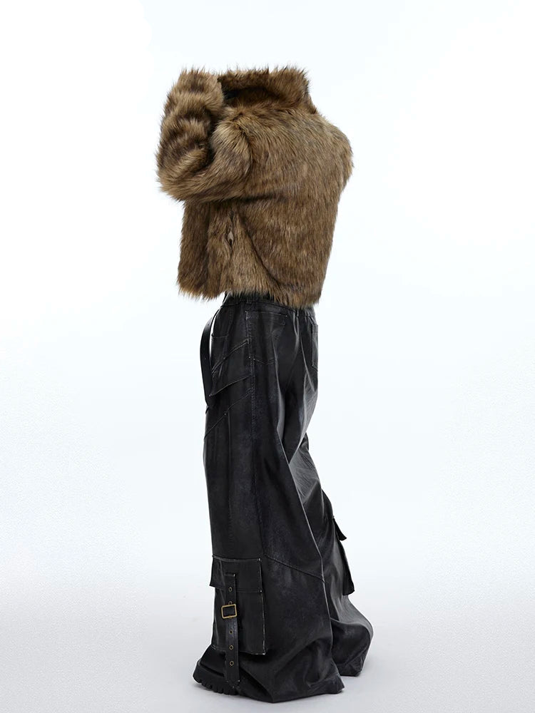 Męska krótka kurtka zimowa z wykładanym kołnierzem | Ciepła kurtka na chłodne dni