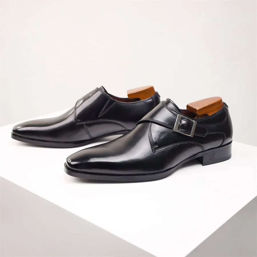 Eleganckie Buty Monk Strap | Klasyczny Styl | Wygodna Podeszwa