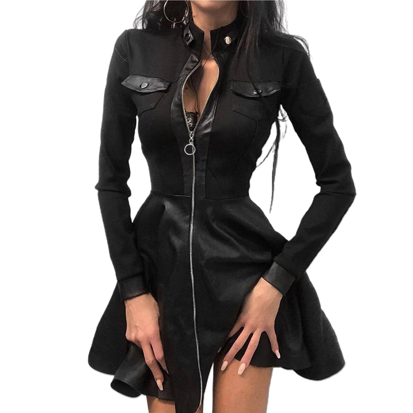 Sukienka Damska z Zamkiem w Stylu Gotyckim | Elegancka Sukienka Wieczorowa