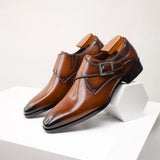 Eleganckie Buty Monk Strap | Klasyczny Styl | Wygodna Podeszwa