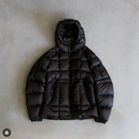 Męska długa kurtka zimowa z kapturem | Wiatrochronna parka na zimę