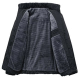 Kurtka Męska Pikowana Zimowa | Ciepła Parka w Stylu Casual