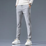Spodnie męskie slim fit | Oddychająca tkanina | Styl casual-smart | Spodnie na co dzień