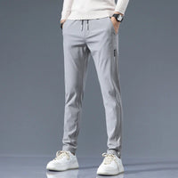 Spodnie męskie slim fit | Oddychająca tkanina | Styl casual-smart | Spodnie na co dzień