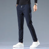 Spodnie męskie slim fit | Oddychająca tkanina | Styl casual-smart | Spodnie na co dzień