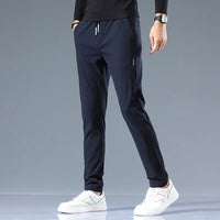 Spodnie męskie slim fit | Oddychająca tkanina | Styl casual-smart | Spodnie na co dzień