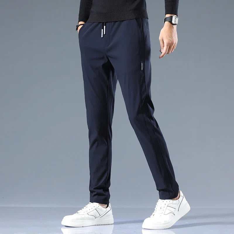Spodnie męskie slim fit | Oddychająca tkanina | Styl casual-smart | Spodnie na co dzień