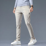 Spodnie męskie slim fit | Oddychająca tkanina | Styl casual-smart | Spodnie na co dzień