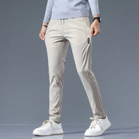 Spodnie męskie slim fit | Oddychająca tkanina | Styl casual-smart | Spodnie na co dzień