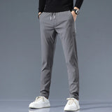 Spodnie męskie slim fit | Oddychająca tkanina | Styl casual-smart | Spodnie na co dzień