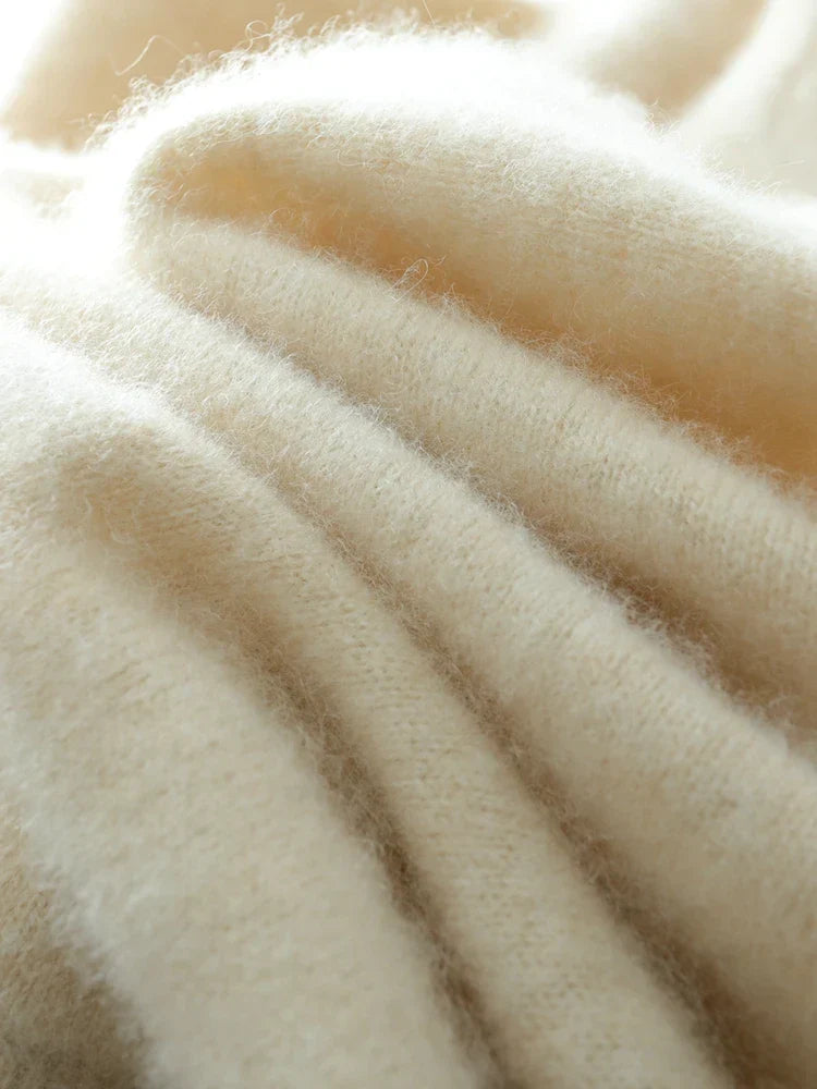 Sweter Damski Kopertowy o Eleganckim Kroju | Klasyczny Sweter Damski