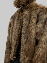 Męska krótka kurtka zimowa z wykładanym kołnierzem | Ciepła kurtka na chłodne dni