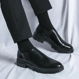 Mokasyny Męskie Slip On | Klasyczne Półbuty Smart Casual