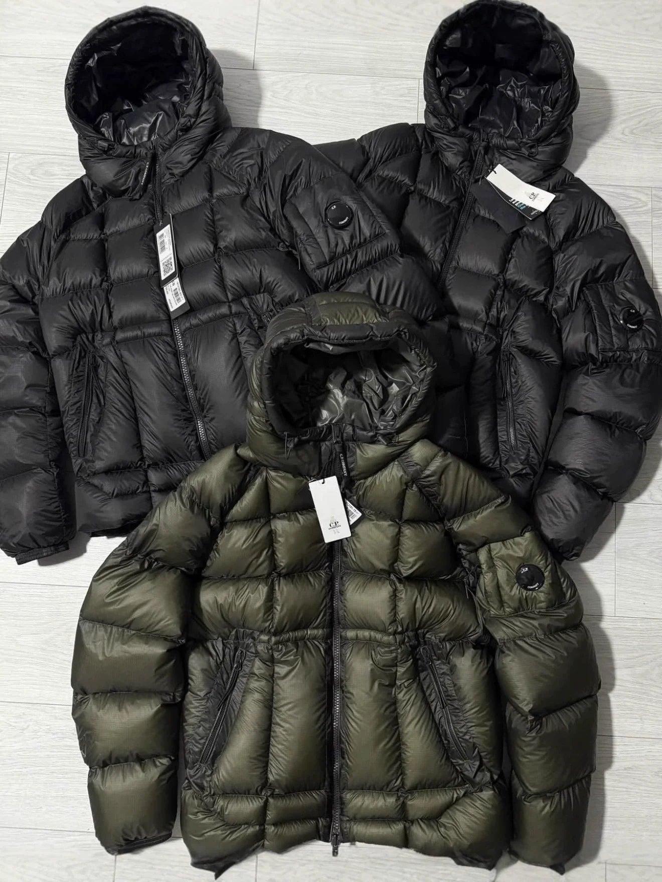 Męska długa kurtka zimowa z dekoltem | Wiatrochronna parka na zimę 