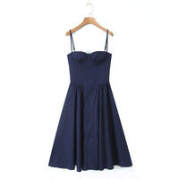 Sukienka Gorsetowa Bez Rękawów | Elegancka Sukienka Wieczorowa na Wesele