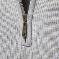 Sweter Męski z Półzamkiem | Lekka Dzianina | Ściągacze | Styl Smart Casual