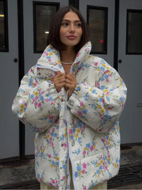 Zimowa kurtka damska w technologii ochronnej o kroju | Ciepła kurtka zimowa damska 