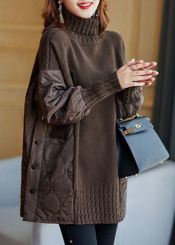 Golf Damski o Luźnym Kroju | Elegancki Sweter Damski