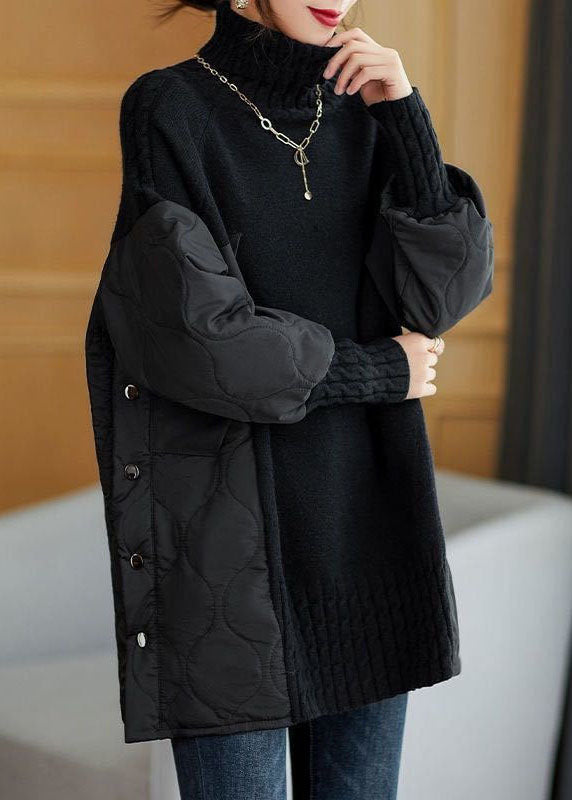 Golf Damski o Luźnym Kroju | Elegancki Sweter Damski