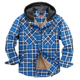 Kurtka Męska z Kapturem w Stylu Lumberjack | Ciepła Kurtka Zimowa i Przejściowa