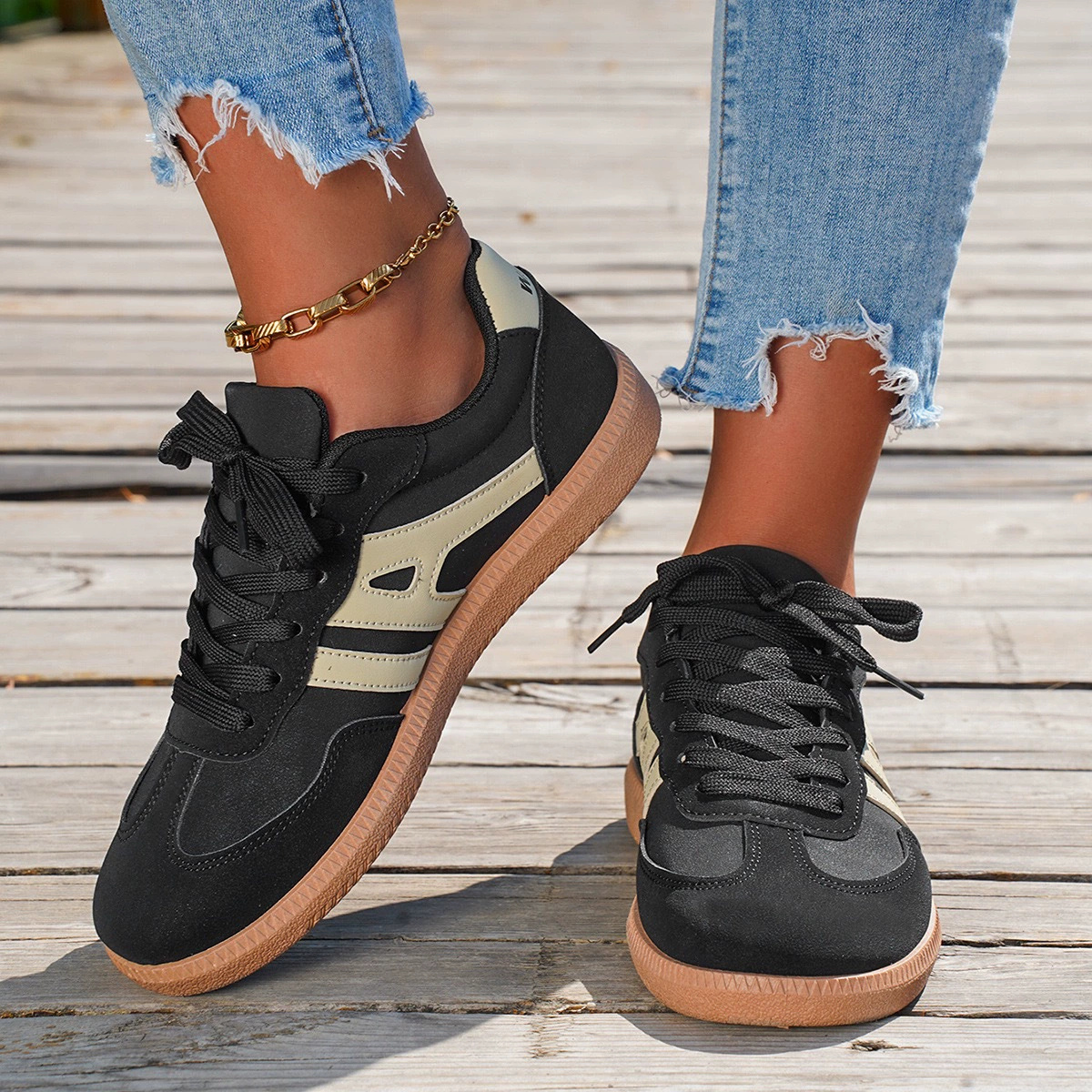Trampki Damskie w Stylu Casual | Wygodne Buty Sportowe na Co Dzień