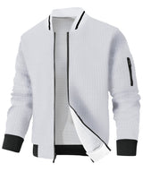 Męska Kurtka Przejściowa Minimalistyczna na Wiosnę | Klasyczna Kurtka Męska