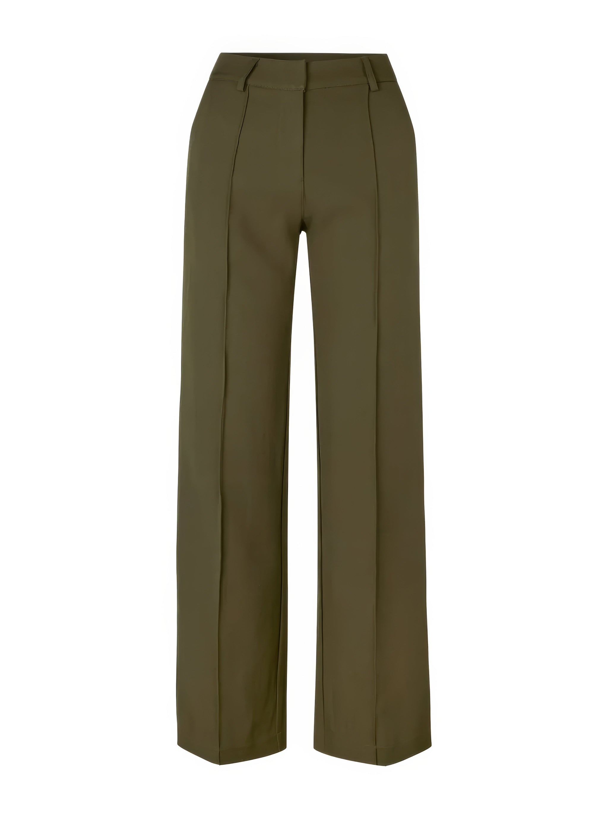 Eleganckie spodnie z wysokim stanem | Szerokie nogawki | Spodnie do pracy | Casual chic