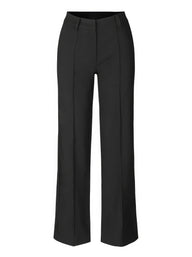 Eleganckie spodnie z wysokim stanem | Szerokie nogawki | Spodnie do pracy | Casual chic