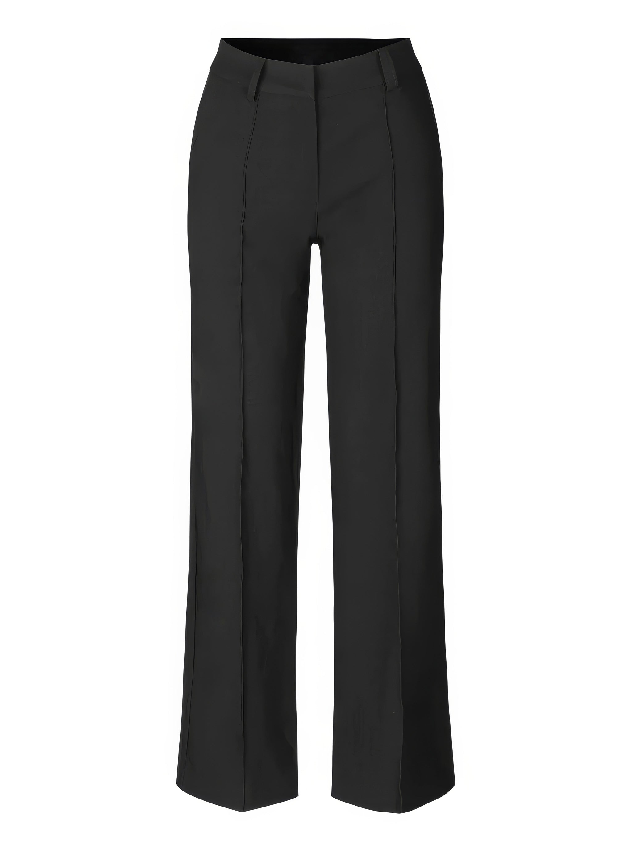 Eleganckie spodnie z wysokim stanem | Szerokie nogawki | Spodnie do pracy | Casual chic